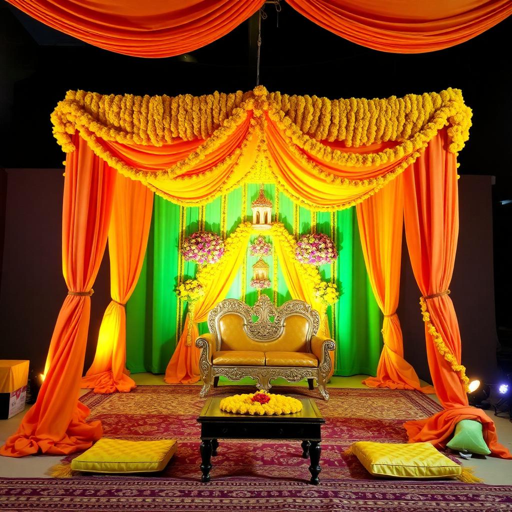 Haldi & Mehndi Decorations